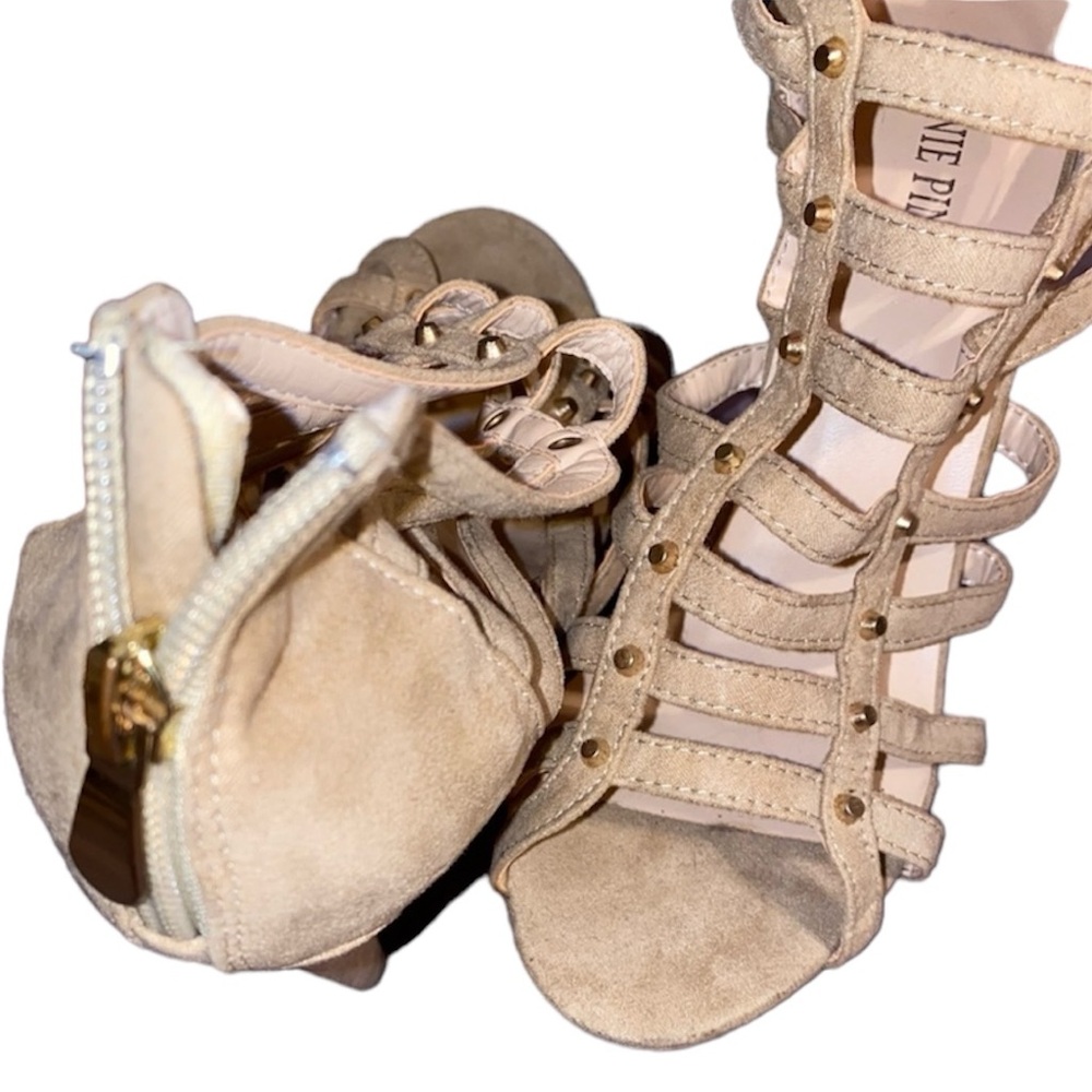 Annie Pinky Shoes Strappy Heels